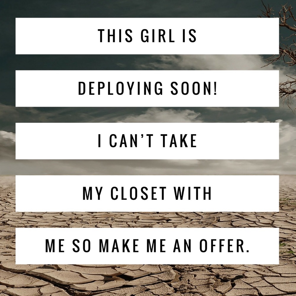 My closet won’t fit in my luggage...